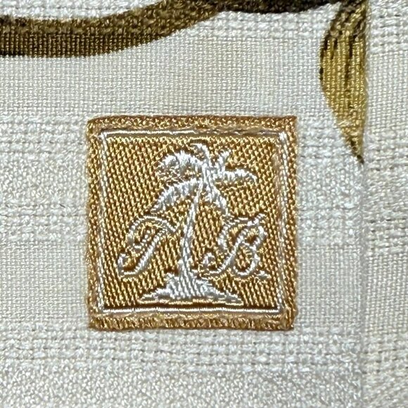 Tommy Bahama 100% Silk Mens XL Ivory Floral Tropical Hawaiian Aloha Short Sleeve - Picture 12 of 12